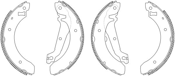 Brake Shoe Set (83029600)