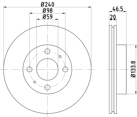 Brake Disc (92034300)