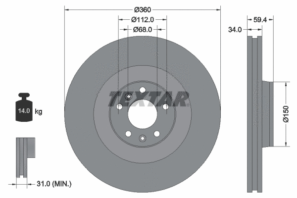 Brake Disc (92122205)