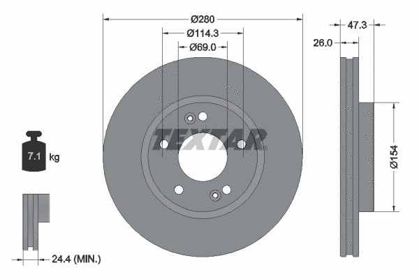 Brake Disc (92133905)