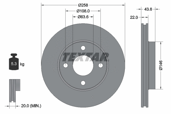 Brake Disc (92096203)