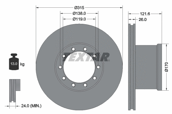 Brake Disc (93084100)