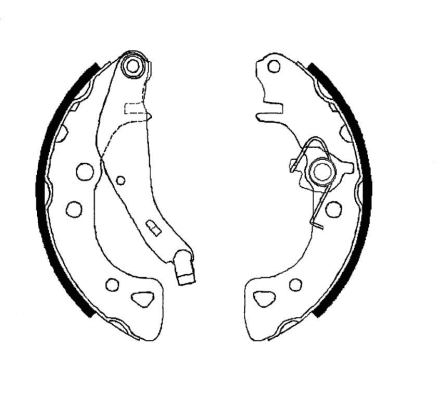 Brake Shoe Set (91038000)