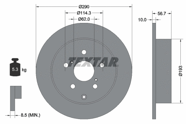 Brake Disc (92164800)