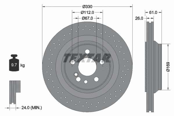 Brake Disc (92124300)