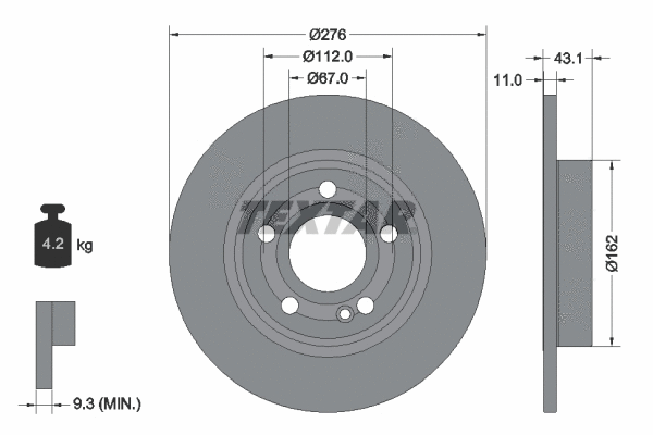 Brake Disc (92316803)