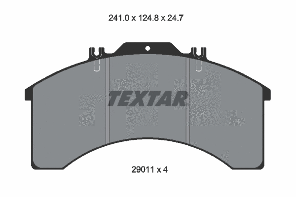 Brake Pad Set, disc brake (2901105)
