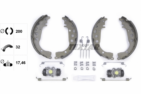Brake Shoe Set (83053502)