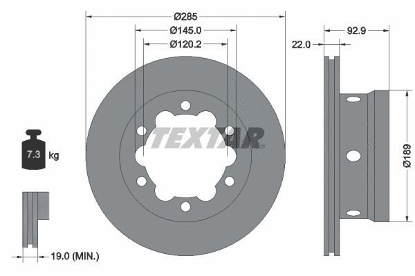 Brake Disc (92089800)