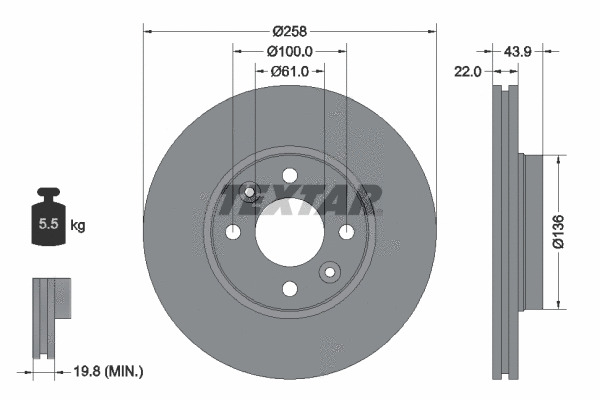 Brake Disc (92241503)