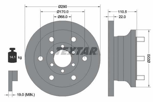 Brake Disc (93095100)