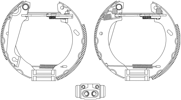 Brake Shoe Set (84043800)