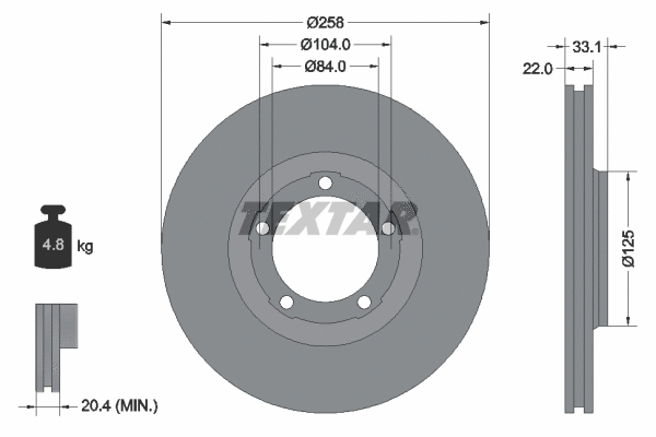 Brake Disc (92112400)