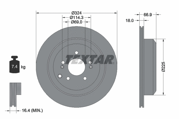Brake Disc (92242603)