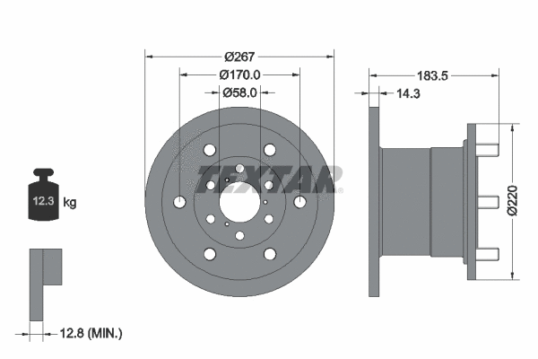 Brake Disc (93084400)