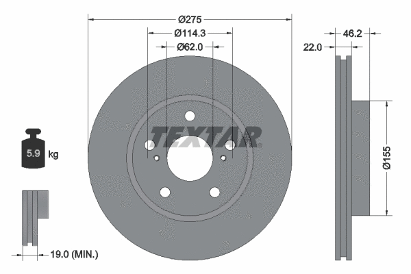 Brake Disc (92163803)