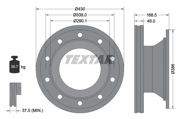 Brake Disc (93296100)