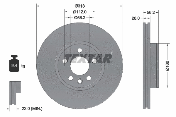 Brake Disc (92109905)