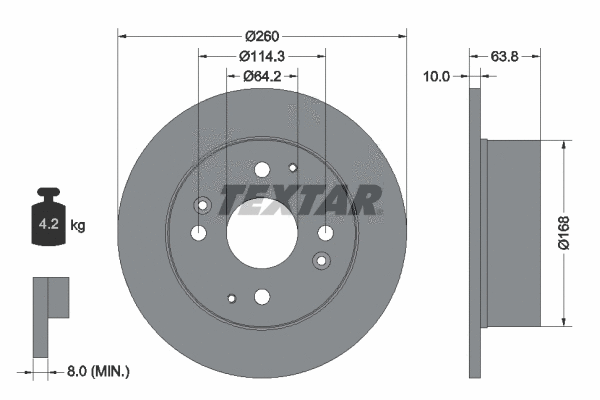 Brake Disc (92138600)