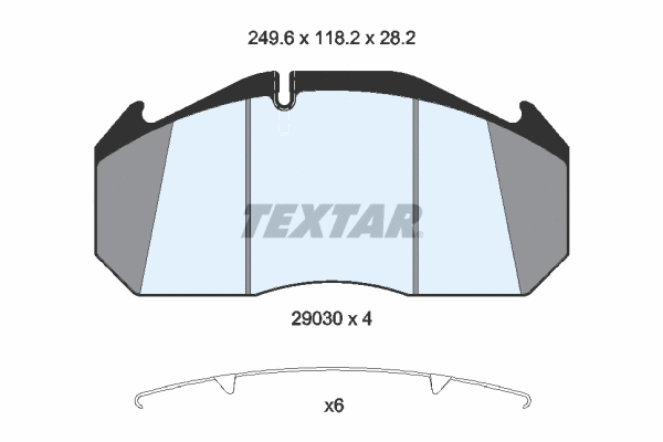 Brake Pad Set, disc brake (2903009)