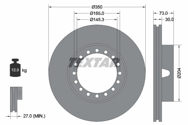Brake Disc (93086300)