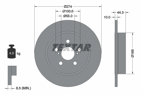 Brake Disc (92333703)