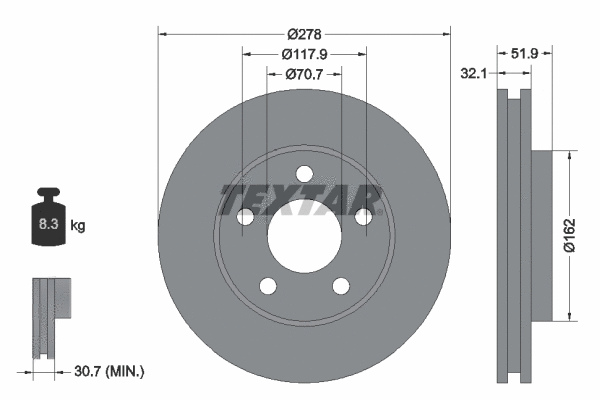 Brake Disc (92332500)