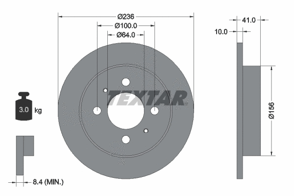 Brake Disc (92128600)