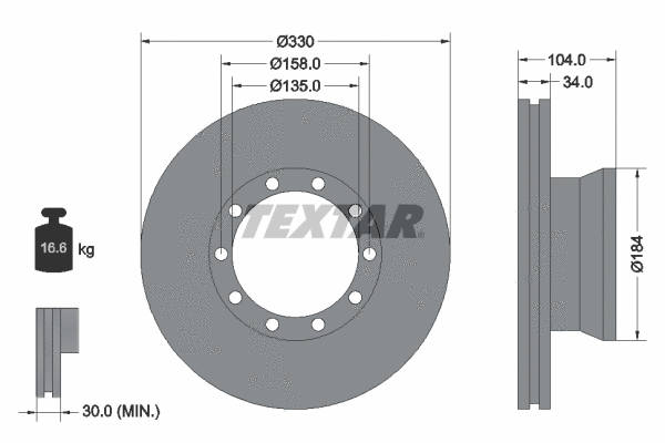 Brake Disc (93085400)