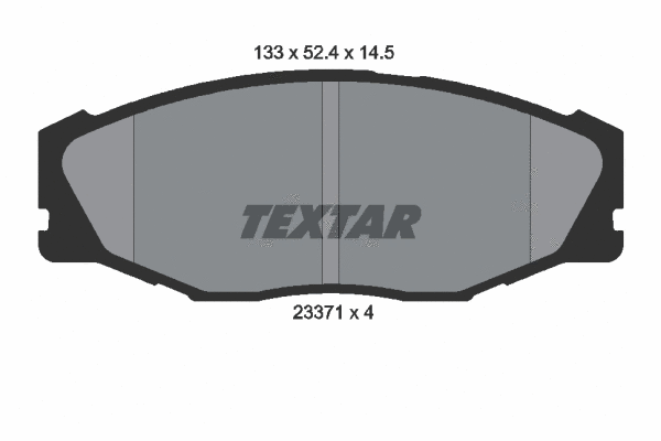 Brake Pad Set, disc brake (2337101)