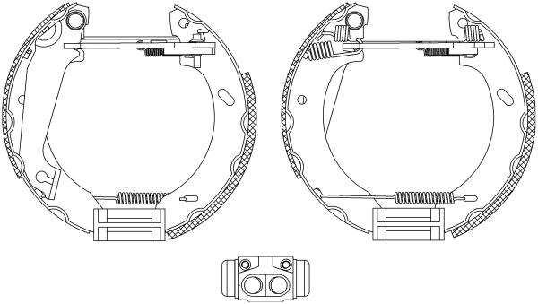 Brake Shoe Set (84043801)