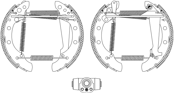 Brake Shoe Set (84018301)
