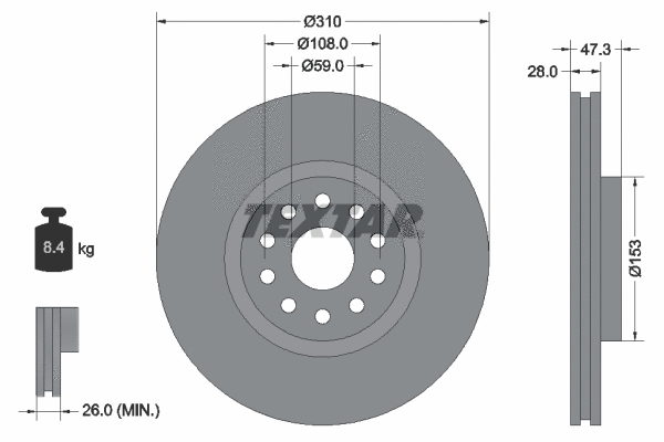 Brake Disc (92097500)