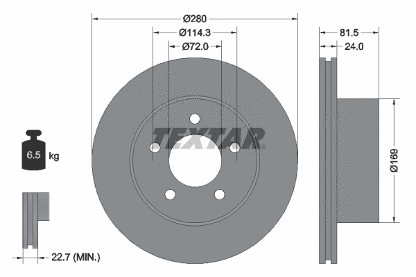 Brake Disc (92113500)