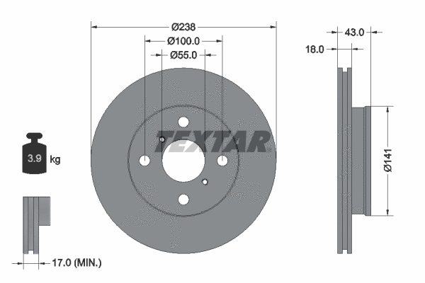 Brake Disc (92076500)