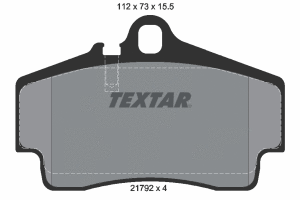 Brake Pad Set, disc brake (2179203)