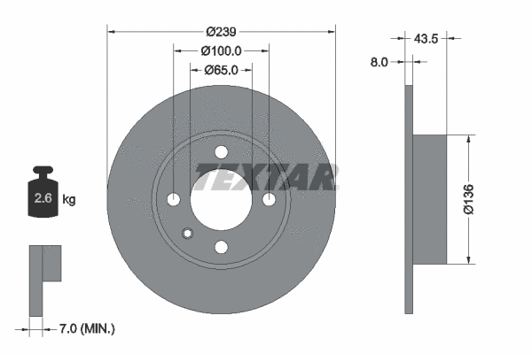 Brake Disc (92010500)