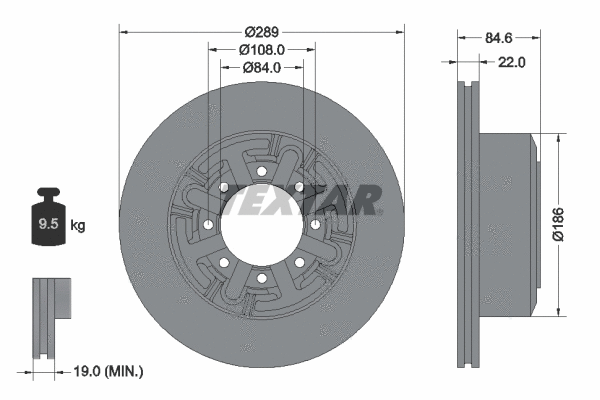 Brake Disc (93089600)