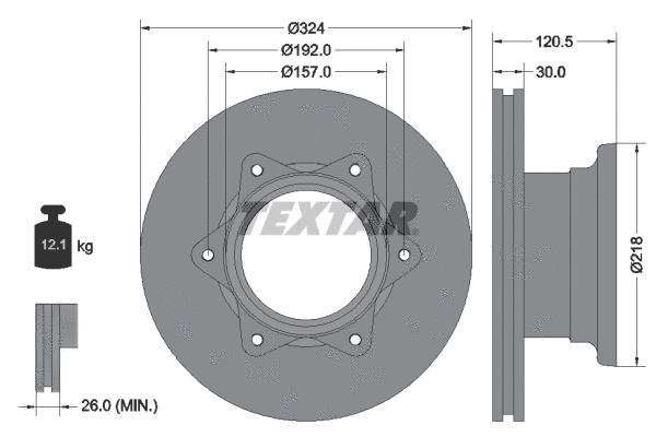 Brake Disc (93087700)