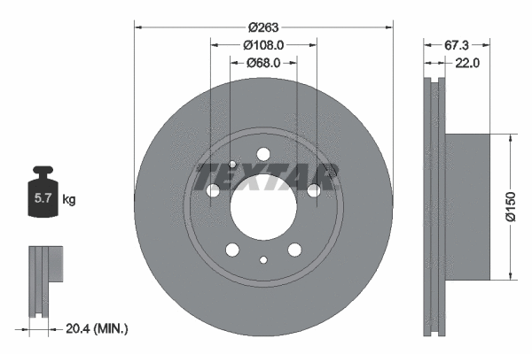 Brake Disc (92018600)