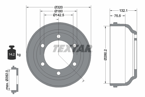 Brake Drum (94013300)