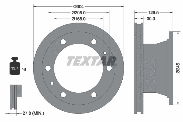 Brake Disc (93084800)