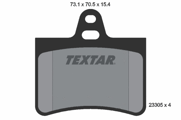 Brake Pad Set, disc brake (2330501)