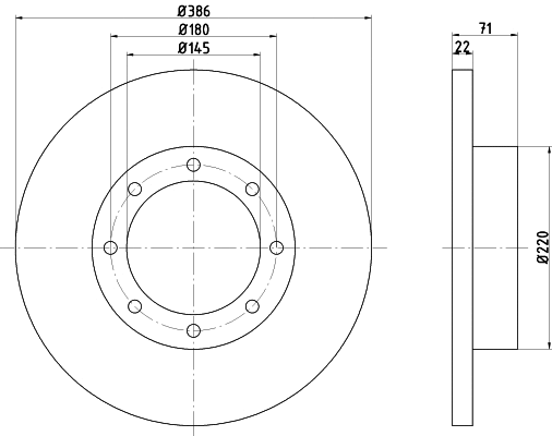 Brake Disc (93085600)