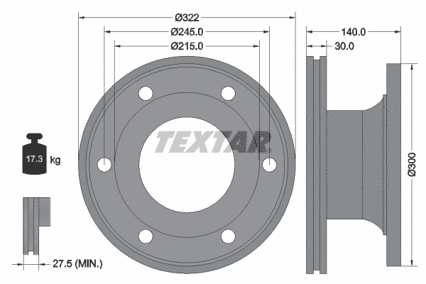 Brake Disc (93128000)