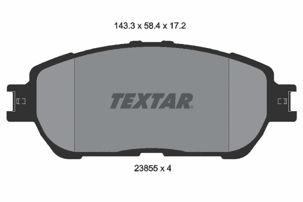 Brake Pad Set, disc brake (2385503)