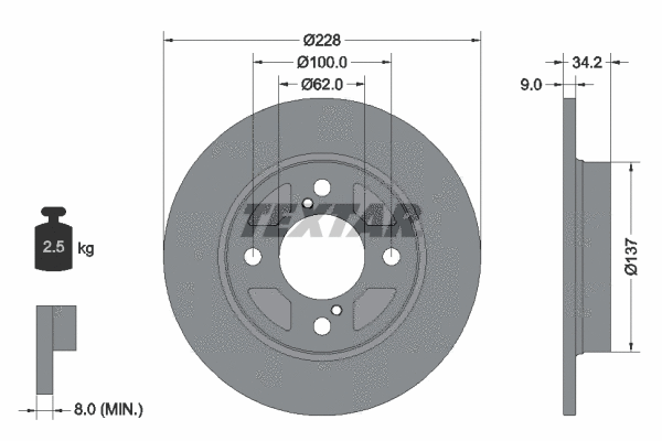 Brake Disc (92303603)