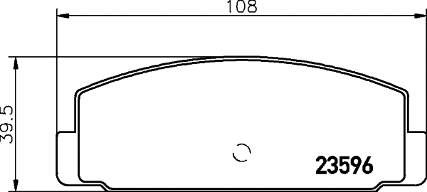 Brake Pad Set, disc brake (2359601)