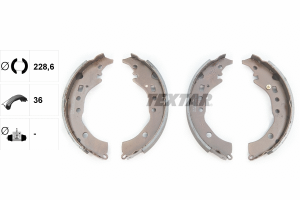 Brake Shoe Set (91076900)
