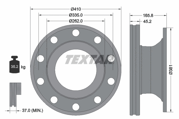 Brake Disc (93322500)